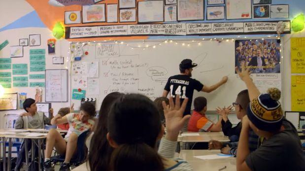 Este profesor enseña cómo hacer las matemáticas divertidas