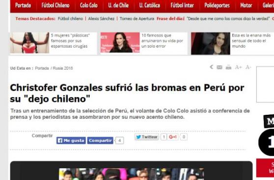 Christofer Gonzales: esto dicen de él en Chile sobre su dejo