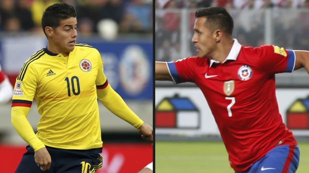 Chile vs. Colombia: partidazo por Eliminatorias Rusia 2018