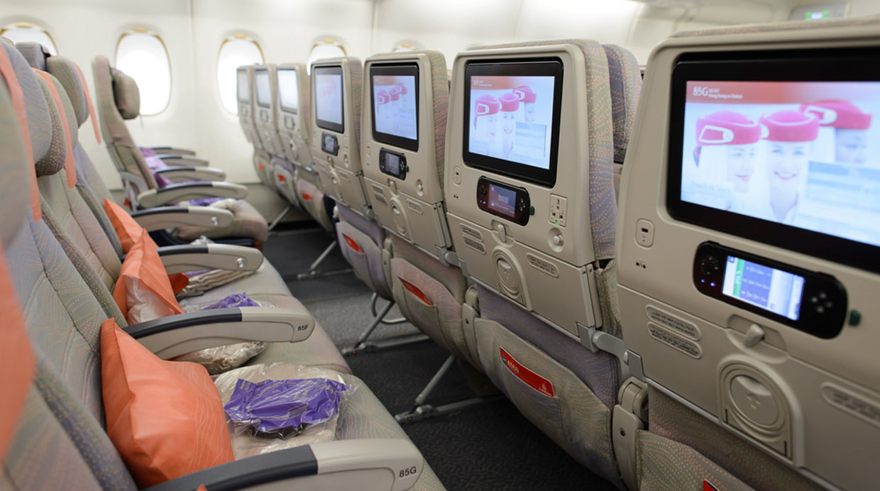 El interior de la clase turista es más espacioso que los aviones más pequeños. (Foto: Shutterstock)