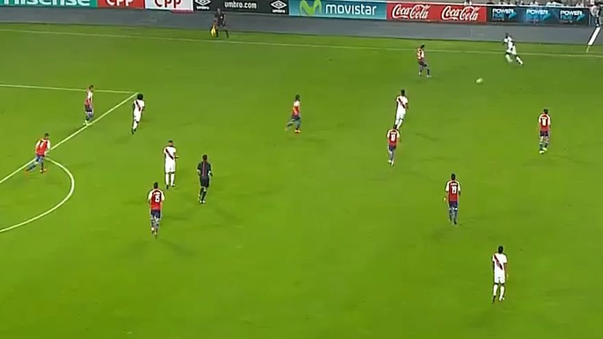 Cuadro x Cuadro: el gol de Jefferson Farfán contra Paraguay