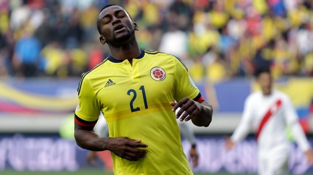 Selección Colombia: Jackson Martínez es baja ante Argentina