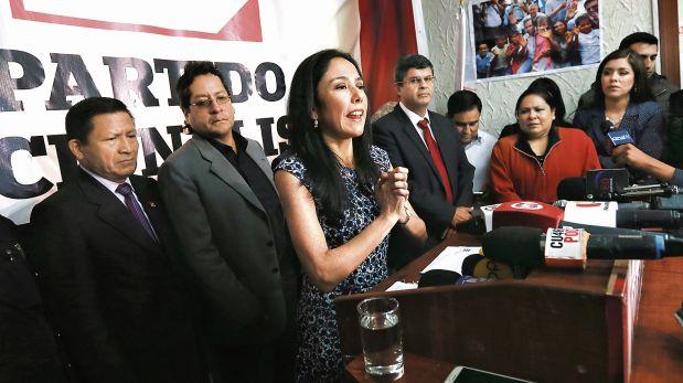 Nadine Heredia: fiscal insistirá en peritaje grafotécnico