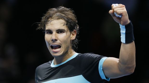 Nadal venció con comodidad a Wawrinka en el Masters de Londres