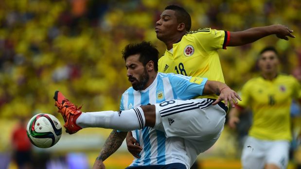 Colombia vs. Argentina en vivo online por las Eliminatorias Rusia 2018.  (Foto: AFP)