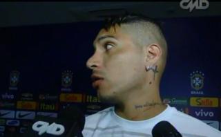 Paolo Guerrero se quejó por faltas: terminó con arañazo