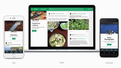 La nueva versión de Google+ tiene un diseño que se adapta mejor a los celulares. (Foto: Google)