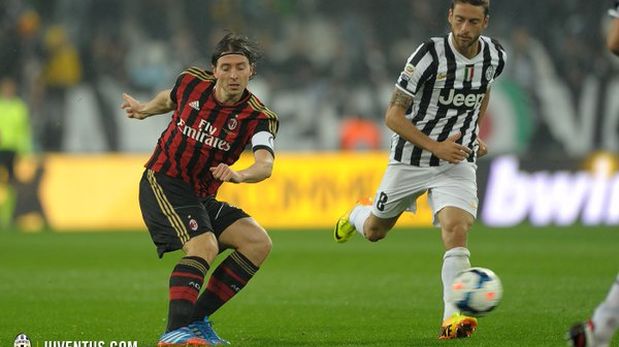 Juventus vs. AC Milan: se enfrentan por el clásico del Calcio