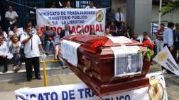 Trabajadores de la morgue de Trujillo paralizaron labores
