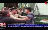 Policías extorsionaron a comerciante para no 'sembrarle' droga