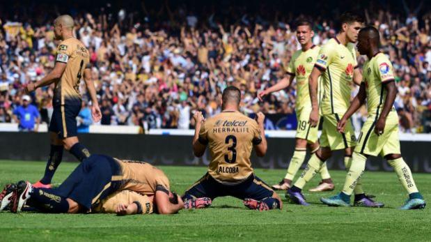 Pumas cayó 3-1 con América pero clasificó a la final en México