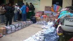 Puno: incautan productos valorizados en 100 mil dólares