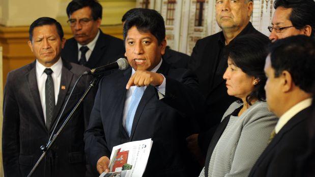 Gana Perú buscará anular ampliación de investigados por agendas