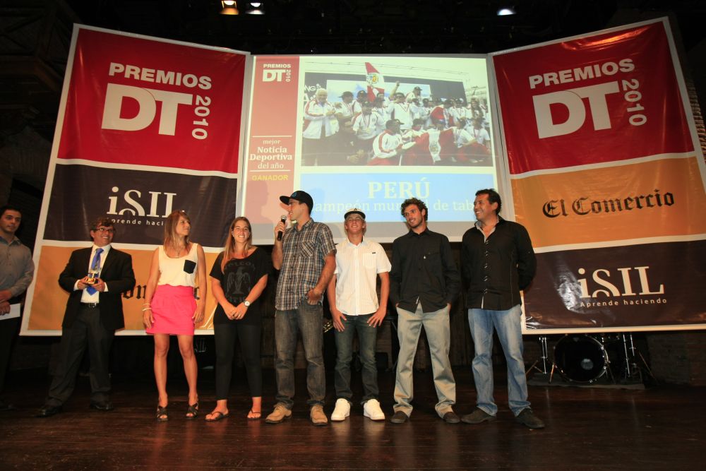 CEREMONIA DE ENTREGA DE LOS PREMIOS DT 2011.