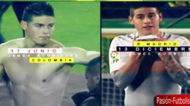 James Rodríguez señalado por sus fiestas y su sobrepeso