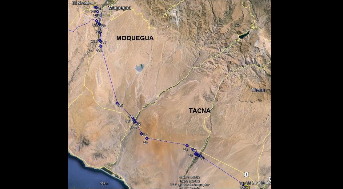 El área del proyecto se ubica en el extremo sur del Perú, en la zona costera entre las provincias de Tacna y Jorge Basadre (departamento de Tacna) y la provincia de Mariscal Nieto (departamento de Moquegua). (Fuente: Difusión)