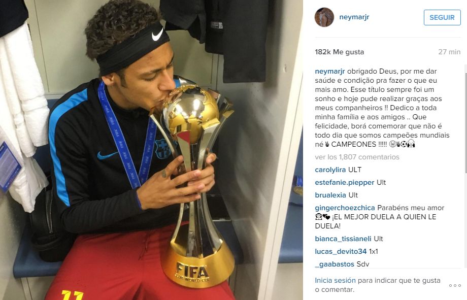 (Foto: Instagram @neymarjr)