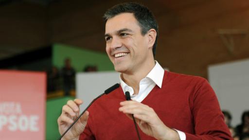 Sánchez fue elegido tras el golpe electoral que sufrieron los socialistas en 2011.