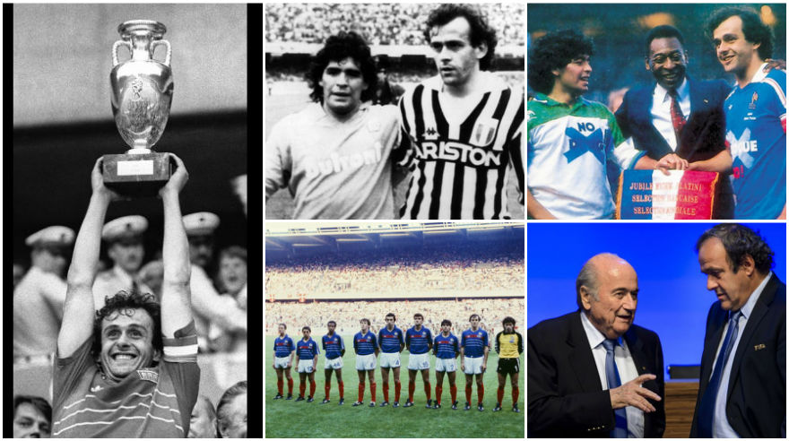 Michel Platini: from football glory to punished as a leader.