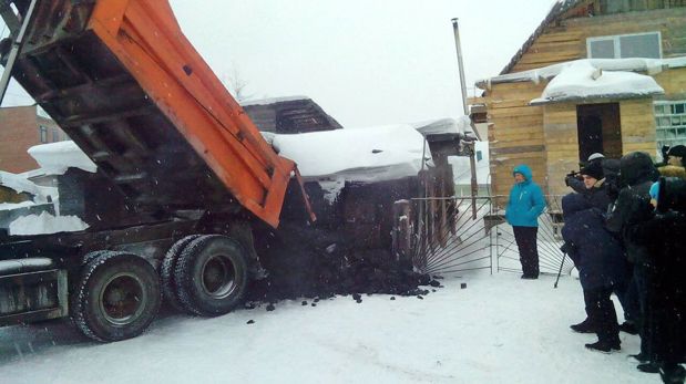 La enfermera Yelena Salnikova fue premiada por bajar 32 kilos por las autoridades de Rusia. (Foto: AP)