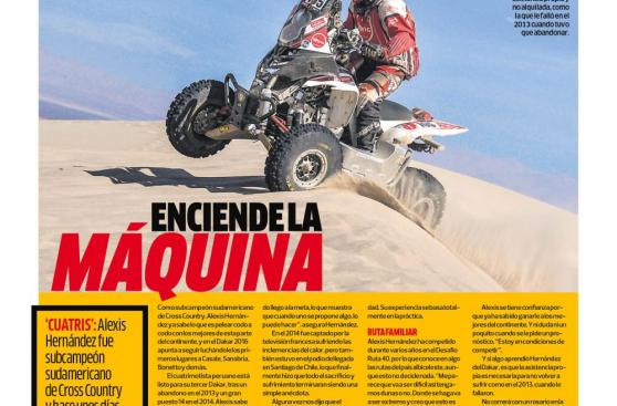 Dakar 2016: Alexis Hernández vuelve para ser protagonista