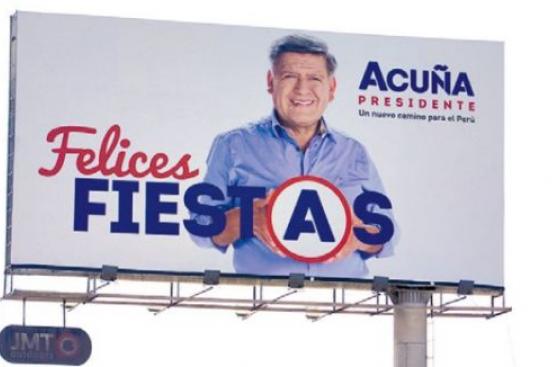 Principales partidos incumplen norma sobre publicidad electoral