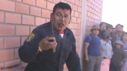 Pobladores golpearon a sereno por rescatar a supuestos ladrones
