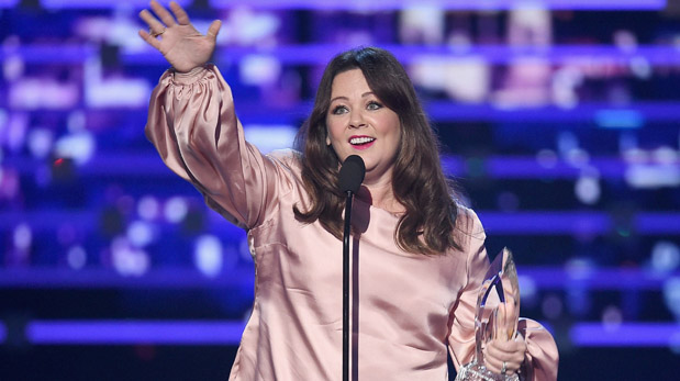 Melissa McCarthy, una de las ganadoras de los People's Choice Awards, que se llevaron a cabo en el Microsoft Theatre de Los Angeles. (Foto: AFP)