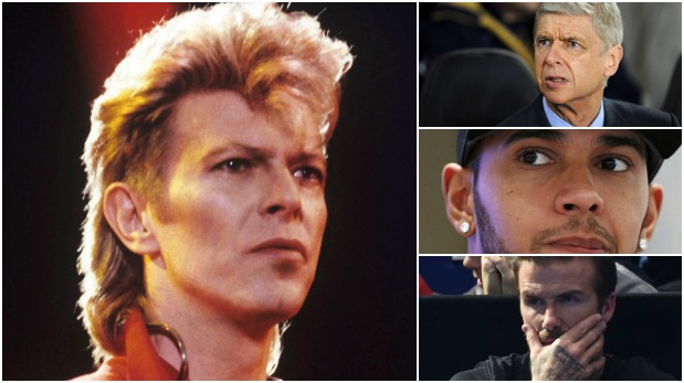 David Bowie: deportistas se despidieron de cantante británico