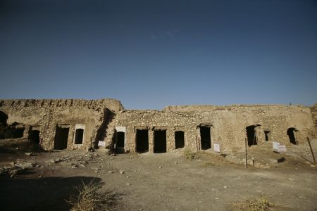 This Nov. 7, 2008, photo shows St. Elijah's Monastery on the outskirts of Mosul, Iraq, about 360 kilometers (225 miles) northwest of Baghdad. St. Elijah?s served as a center of the regional Christian community for centuries, attracting worshippers from throughout the region to pray with its priests. (AP Photo/Maya Alleruzzo)