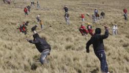 Cusco: un muerto y 5 heridos en batalla ritual en Sicuani