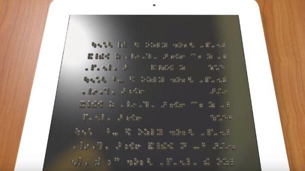 Desarrollan sistema que permite lectura braille en smartphones