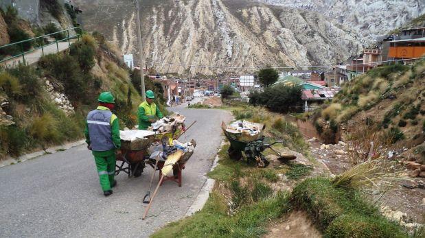 Junín: recogen 1.5 toneladas de basura en canales de La Oroya