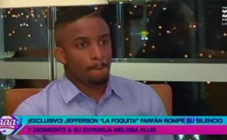 Jefferson Farfán y un repaso de sus respuestas a Melissa Klug