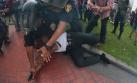 Huelga policial: enfrentamiento en Plaza Dos de Mayo [VIDEO]