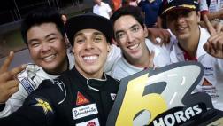 "Esto es guerra": Hugo García celebra triunfo automovilístico