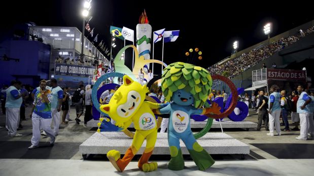 Brasil: El Carnaval de Río homenajeó a los Juegos Olímpicos