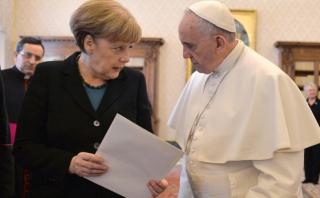La frase del Papa sobre Europa que provocó el enfado de Merkel
