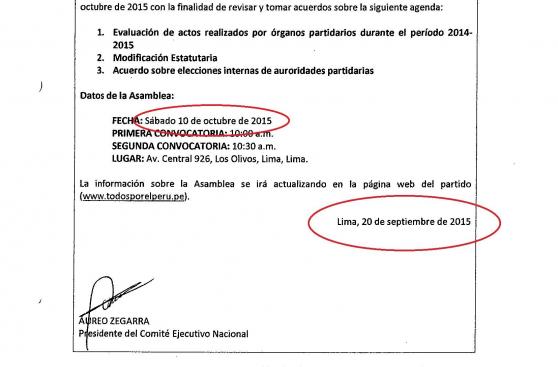 Documentos explican por qué peligra candidatura de Julio Guzmán