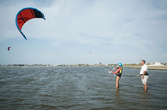 Kitesurf: el deporte para volar sobre el mar