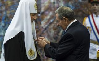 Cuba condecoró al patriarca ruso con la orden "José Martí"