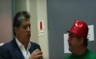 "Combate": Alan García grabó este saludo para el 'reality'