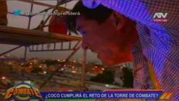 "Combate": Coco Maggio se lanzó de torre de 50 metros [VIDEO]