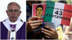 Padres de los 43 de Ayotzinapa no irán a misa del Papa