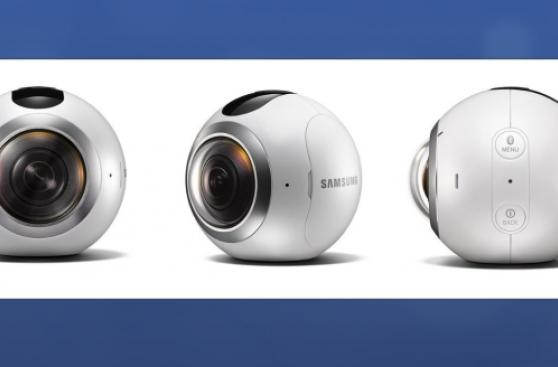 MWC2016: Samsung presenta cámara para grabar videos en 360°