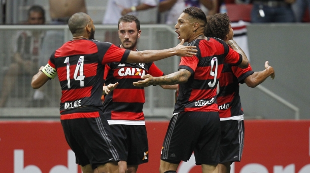 Paolo Guerrero: Flamengo vs. Resende por el Torneo Carioca