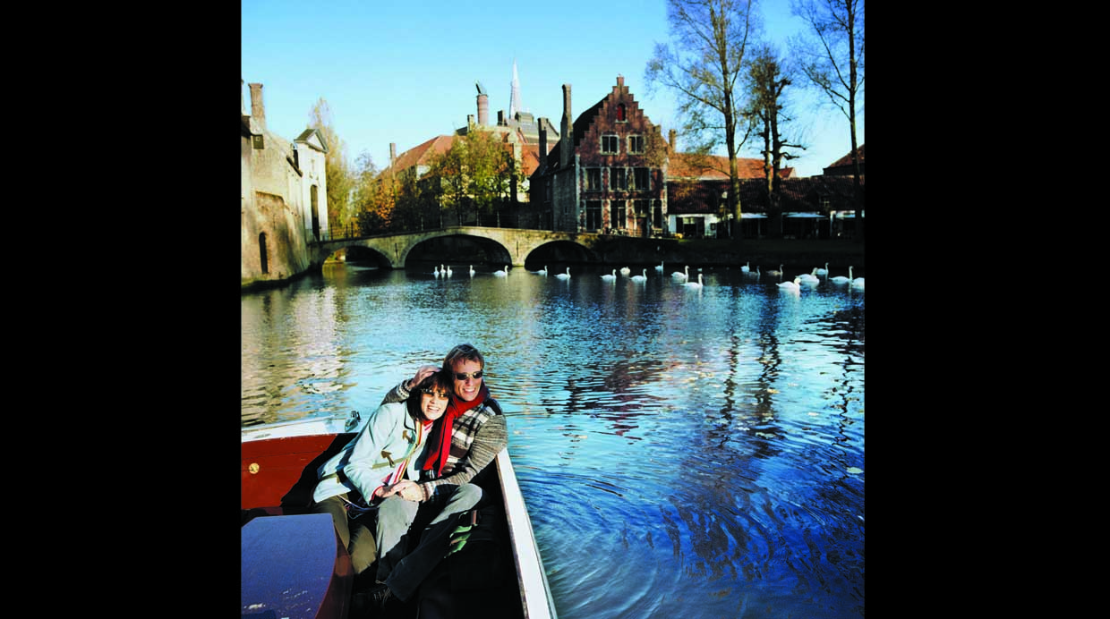 2. Los canales de Brujas, Bélgica (Foto: Getty Images)