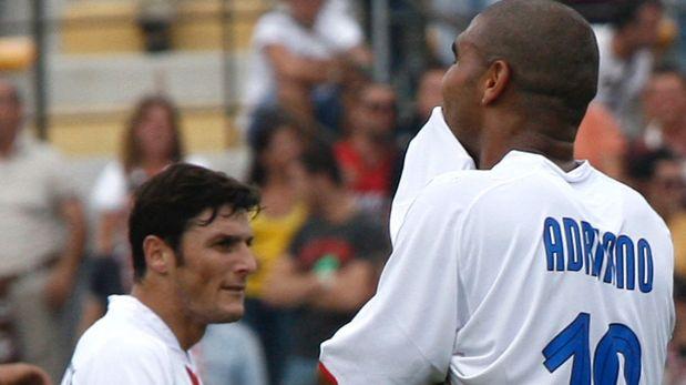 La llamada que acabó con carrera de Adriano contada por Zanetti
