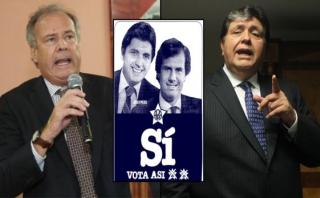 Alfredo Barnechea y Alan García: de compañeros a rivales