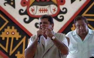 Alan García: "Es un riesgo excluir candidatos en esta etapa"